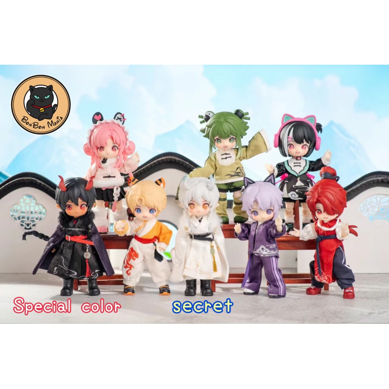 [แบบแยก-เลือกตัวได้]NAGI Study Tours series MJD Doll blind box set