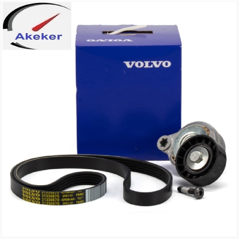 ORIGINAL Volvo Belt Tensioner Kits V-RIBBED BELT SET S40 S60 S80 V40 V60 V70 X60 X70 31401425