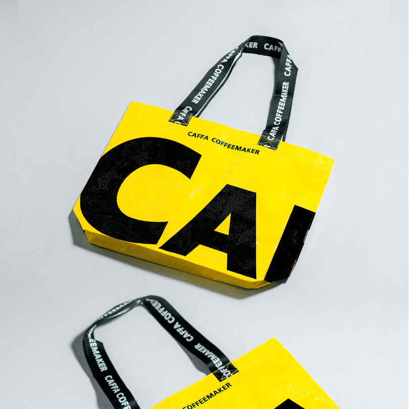 กระเป๋าผ้ารักษ์โลกทรงแฟชั่น Caffa ฺBag V.2 สวยเท่ มีสไตล์