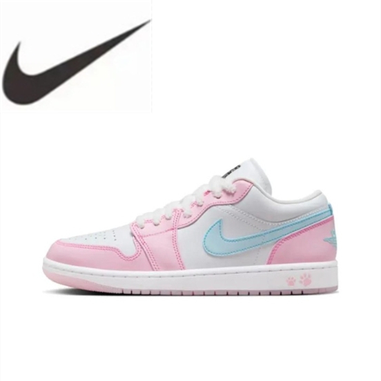 Jordan Air Jordan 1 LOW“White/Pink Foam/Glacier Blue” white