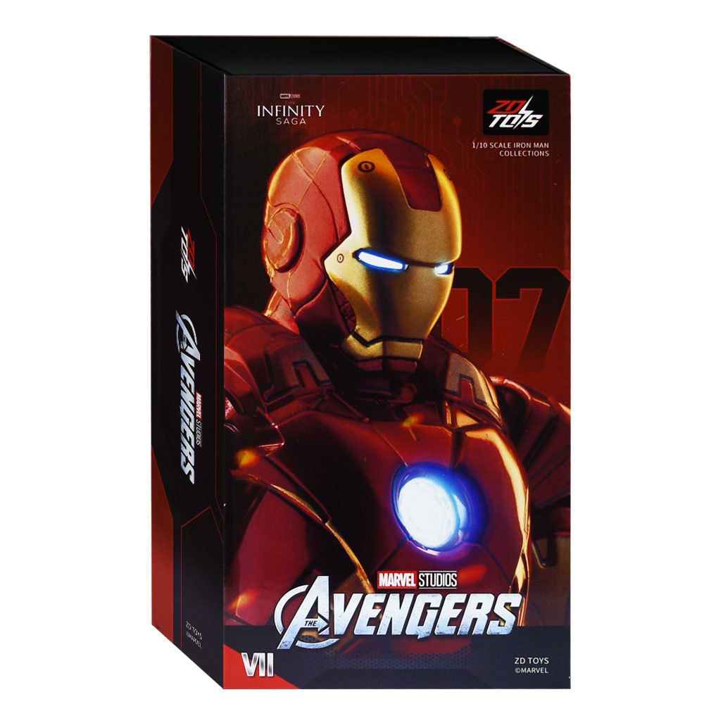 Iron Man Mark07 (ไอรอนแมน มาร์ค 07)(ZD TOYS) - (ลิขสิทธิ์แท้) (1906-07)