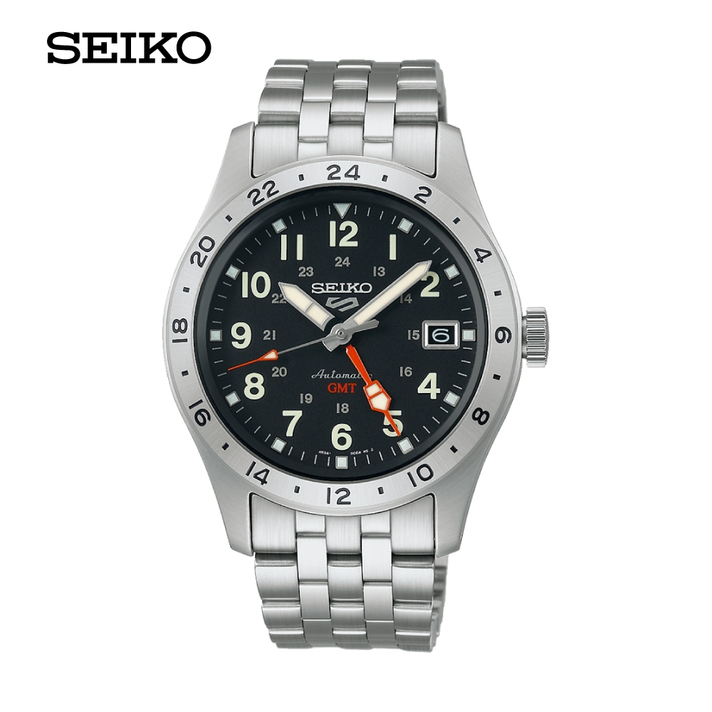 SEIKO นาฬิกาข้อมือ SEIKO 5 SPORTS AUTOMATIC G.M.T รุ่น SSK023K ขนาด 39.4 mm.