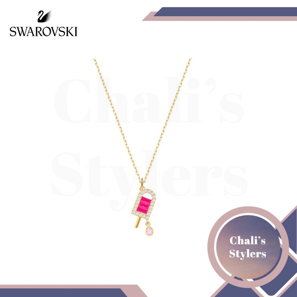 สร้อยคอ Swarovski รุ่น No Regrets Ice Cream Pendant Necklace ( NGP5465294 )