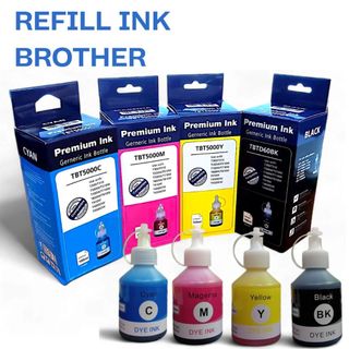 ✨ หมึกเติม Brother D60BK/5000/6000BK 💎เกรดพรีเมี่ยม for T310/T510W / หมึกพิมพ์ เครื่องปริ้น สีสันสดใส สมจริง