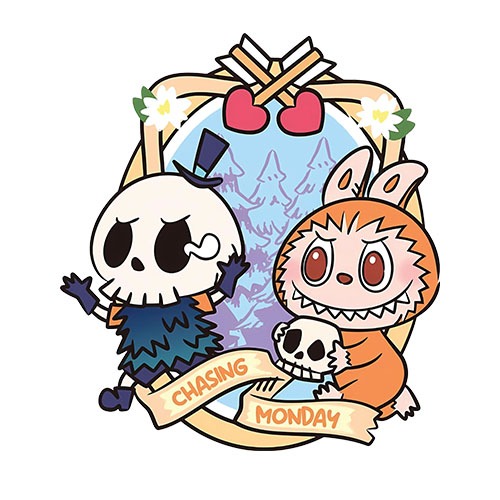 ตัวรีดผ้ารูปการ์ตูน Labubu น้องลาบูบู้ (4289) set.3 รีดติดง่ายทุกเนื้อผ้า DIY Patches