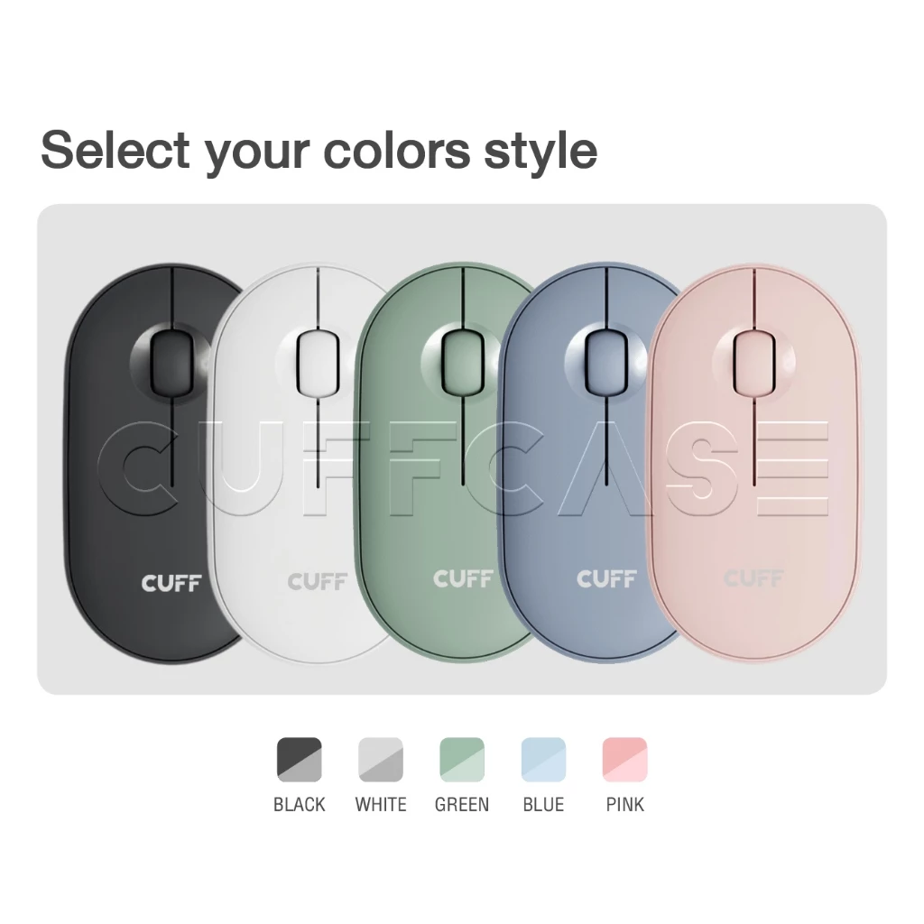 CUFF เมาส์ไร้สาย Bluetooth 5.0 Wireless USB thumbnail 4