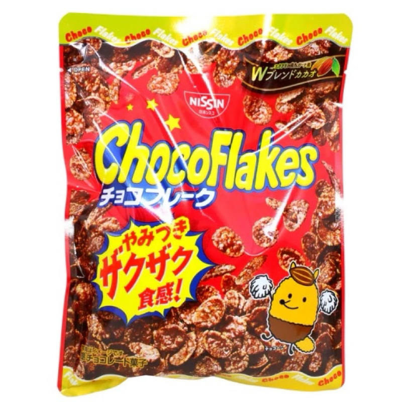 ช็อกโกแฟล็กซ์ ขนมแผ่นข้าวโพดอบกรอบเคลือบช็อกโกแลต ChocoFlakes Chocolate Coated Crispy Corn Flakes