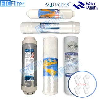 ชุดไส้กรอง Aquatek Silver USA 🇺🇸 (แท้ 100%) UF มี 3 แบบ แบบเกลียว I-TYPE U-TYPE