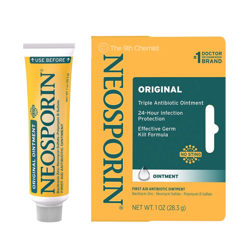 Neosporin , นีโอสโปริน ขนาดหลอด 1.0 Oz. (28.3 g.)