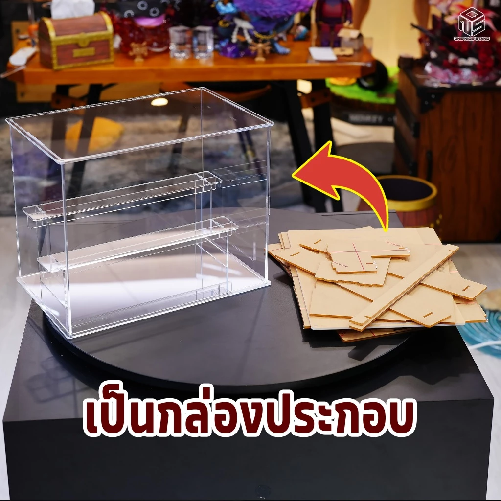 กล่องอะคริลิคใส่โมเดล กล่องสุ่ม Ons Box Simple Series มีประตูและบันได thumbnail 5
