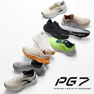 ANTA Travel PG7 รองเท้าวิ่งคุชชั่นผู้ชาย 2E Widefoot รองเท้ากีฬา 1124C5546 Official Store
