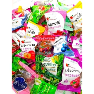 บ๊วยรวมรส 1 กิโล / บ๊วย 2 กิโล บ๊วยฟรุ๊ตทาซี่ บ๊วยพรุน บ๊วยเม็ดใหญ่ ผลไม้รวม