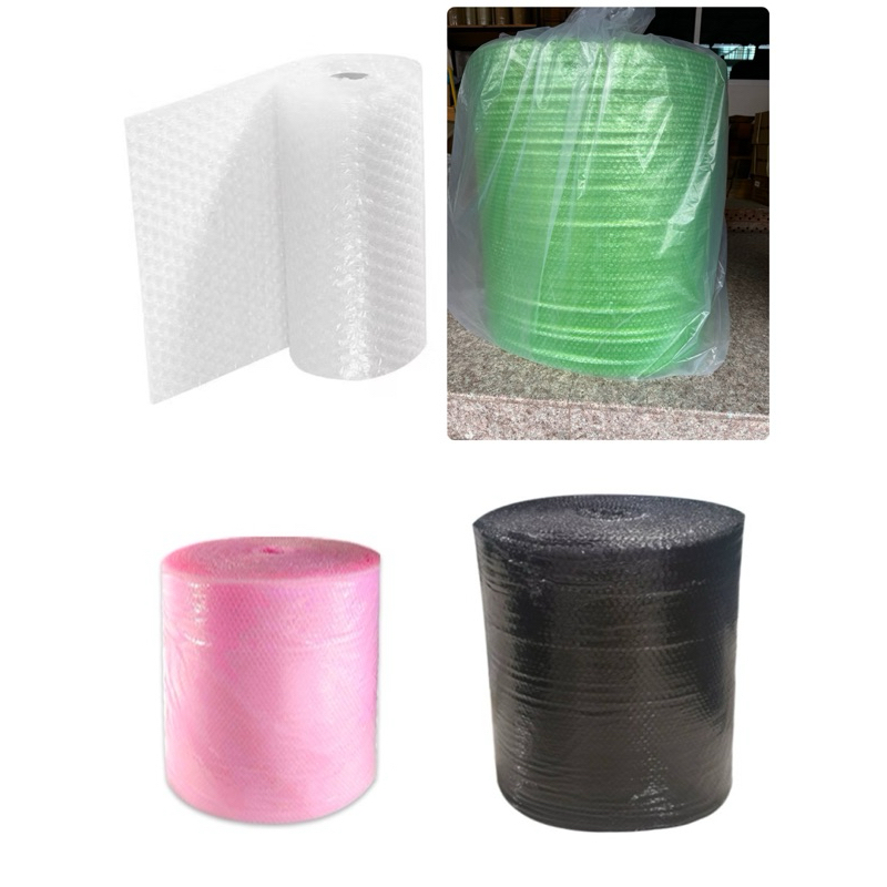 สีชมพู /สีใส บับเบิ้ลกันกระแทก แบ่งขาย 1-10 เมตร  หน้ากว้าง 65 cm