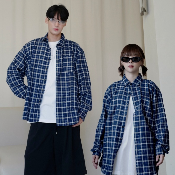 QCLOTH : PLAIN BLUE SCOTT