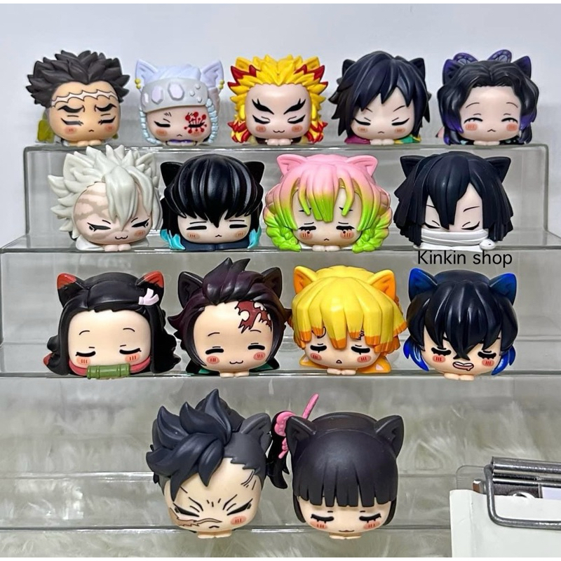 (พร้อมส่ง)SEGA Ohiruneko หูแมวน่ารักๆ มือ1 แท้💯Lot japan🇯🇵 Kimetsu no Yaiba (DemonSlayer) ฟิกเกอร์ดา