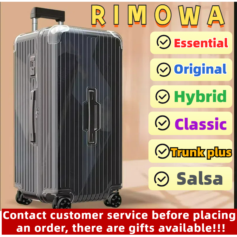เหมาะสำหรับ Rimowa ฝาครอบป้องกันกระเป๋าเดินทาง Rimowa Classic Protective Cover Hybrid Luggage Cover 
