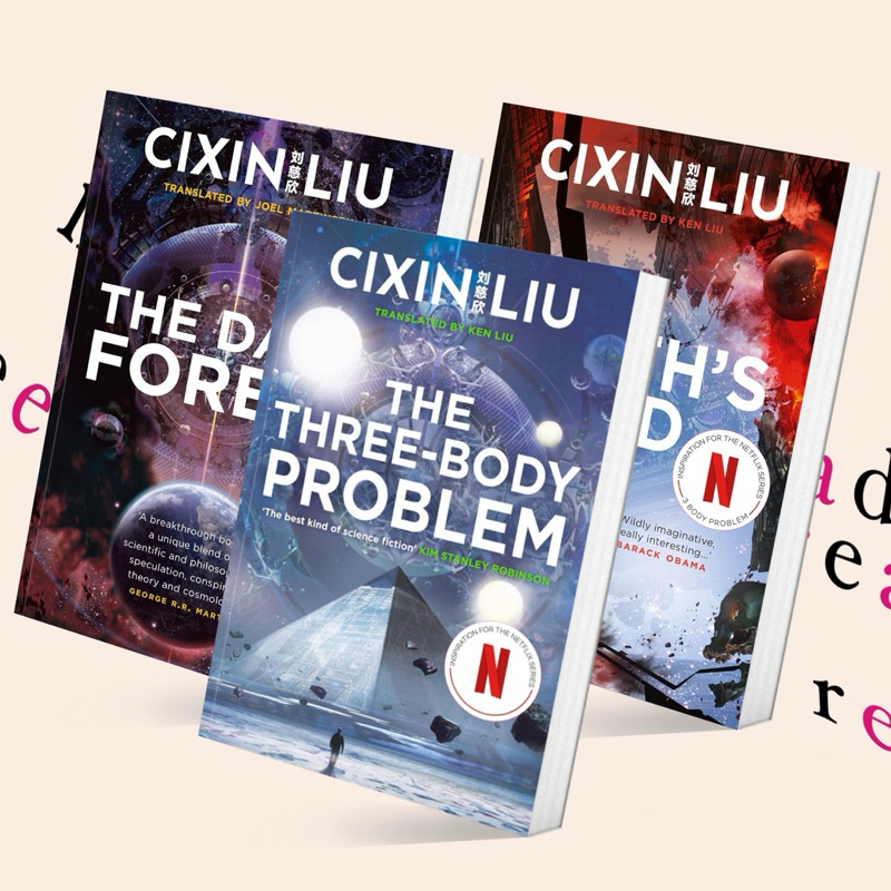 The Three-Body Problem #1 / The Dark Forest #2 / Death’s End #3 by Cixin Liu (หนังสือภาษาอังกฤษ)