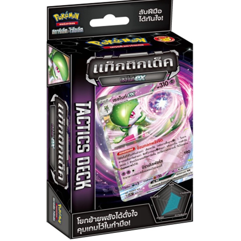 [Pokermon] แท็กติก เด็ด - Tactics Deck การ์ดโปเกมอนภาษาไทย