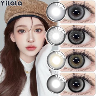 YILALA คอนแทคเลนส์สีเทา คอนแทคเลนส์(มินิ) น้ำตาลชมพูตาคมหวาน…