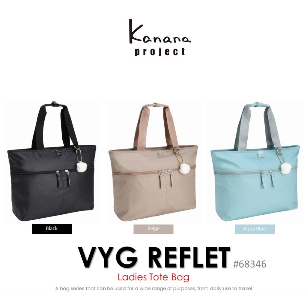 KANANA PROJECT VYG Reflet Ladies Tote Bag (68346) กระเป๋าสะพายข้าง ผู้หญิง