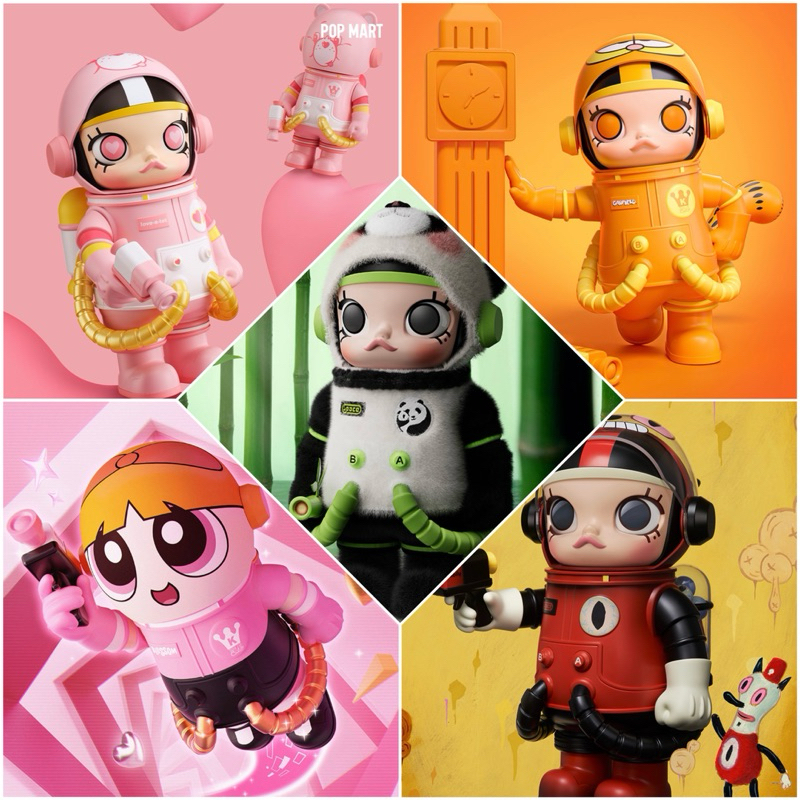แท้/พร้อมส่ง POP MART - MEGA MOLLY 400% ของใหม่ ไม่แกะซีล
