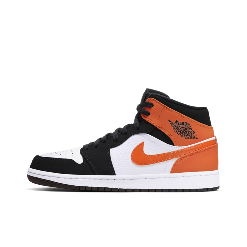 ของแท้ใหม่ รองเท้ากีฬาชายและหญิงJordan Air Jordan 1 Mid Shattered Backboardรองเท้าบาสเก็ตบอล