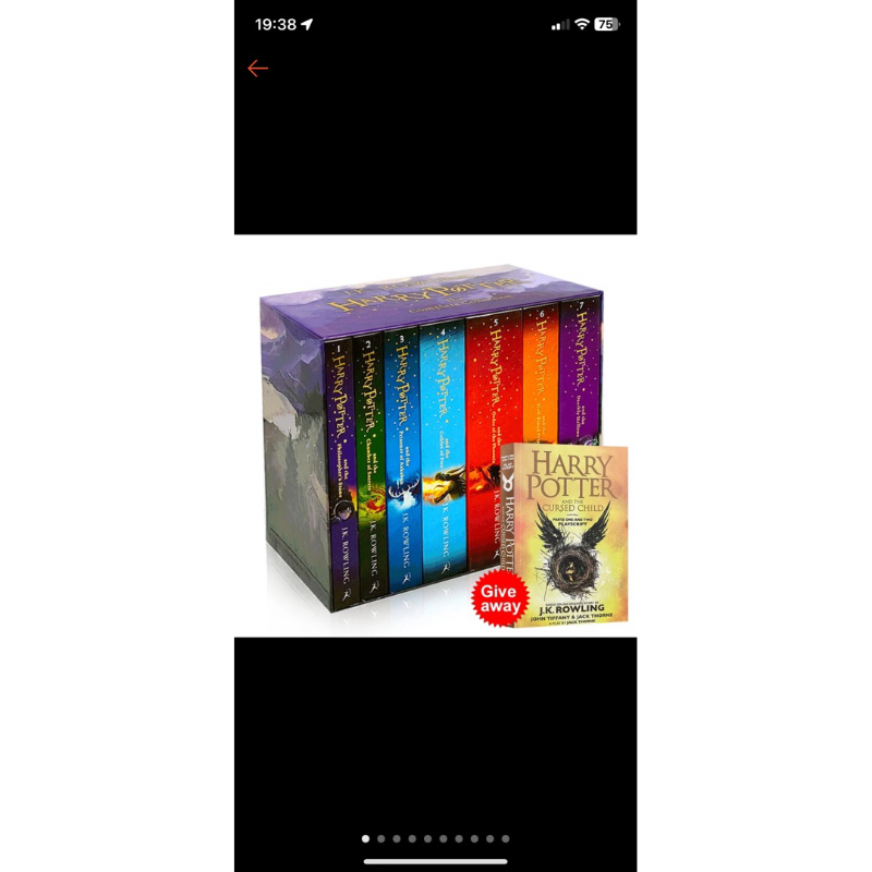 พร้อมส่ง!! boxset Harry Potter (8books) English ver.