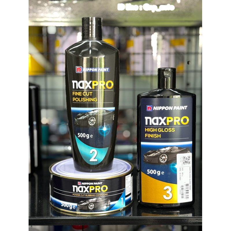 ยาขัดละเอียด Nax Pro ยาขัดลบรอยขนแมว รอยเส้น ผิวส้ม