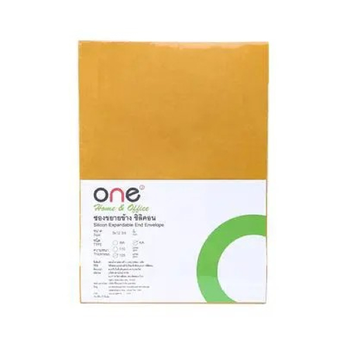 ซองขยายข้างกาวซิลิคอน KA 9"x12 3/4 (แพ็ค25ซอง) ONE