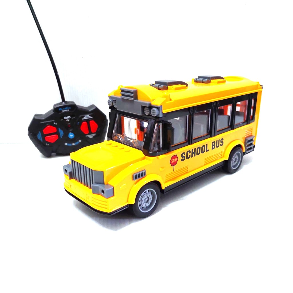 BUS SCHOOL R/C รถบัส โรงเรียน บังคับวิทยุ รถบังคับวิทยุ scale 1:30 งานสวยมาก สินค้าตามรูป ตรงปก พร้อมส่ง เทสก่อนส่ง รถเด