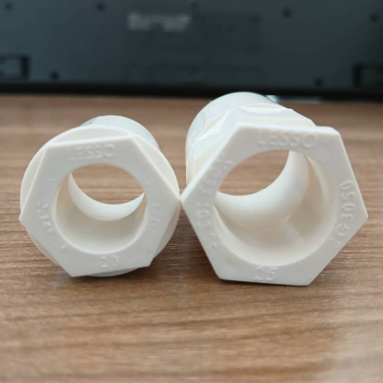 LESSO Flexible Coupling คอนเนคเตอร์ ข้อต่อเข้ากล่องพักสายไฟ ขนาด 20mm./25mm./32mm. สีขาว (แพ็ค 10 ชิ้น) - รูปที่ 2