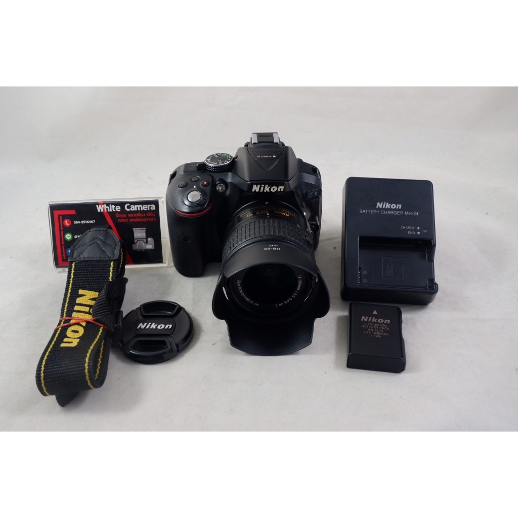 Nikon D5300 + เลนส์ AF-S 18-55 VR II  มือสอง