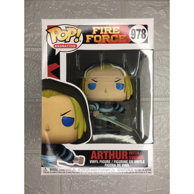 ✨พร้อมส่ง✨ ของแท้ 💯 Funko Pop Fire Force - Arthur 978