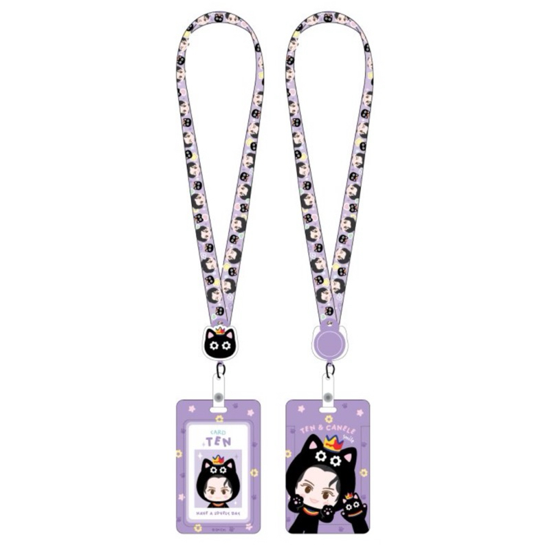 Landyard & Card Holder สายห้อยบัตร TEN & CANELE  💜พร้อมส่ง💜