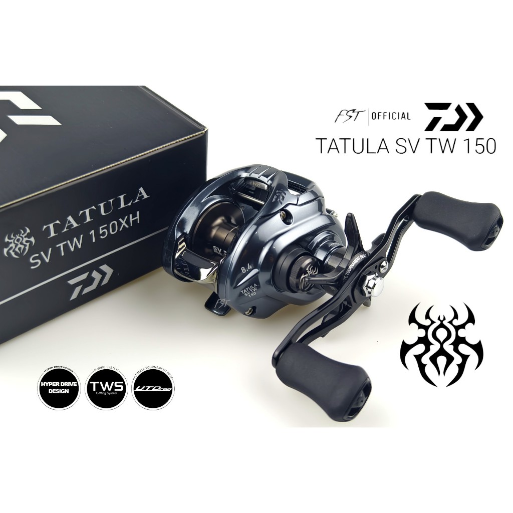 รอกหยดน้ำ Daiwa Tatula SV TW 150 ปี 2024 ของแท้ประกันศูนย์ไทย