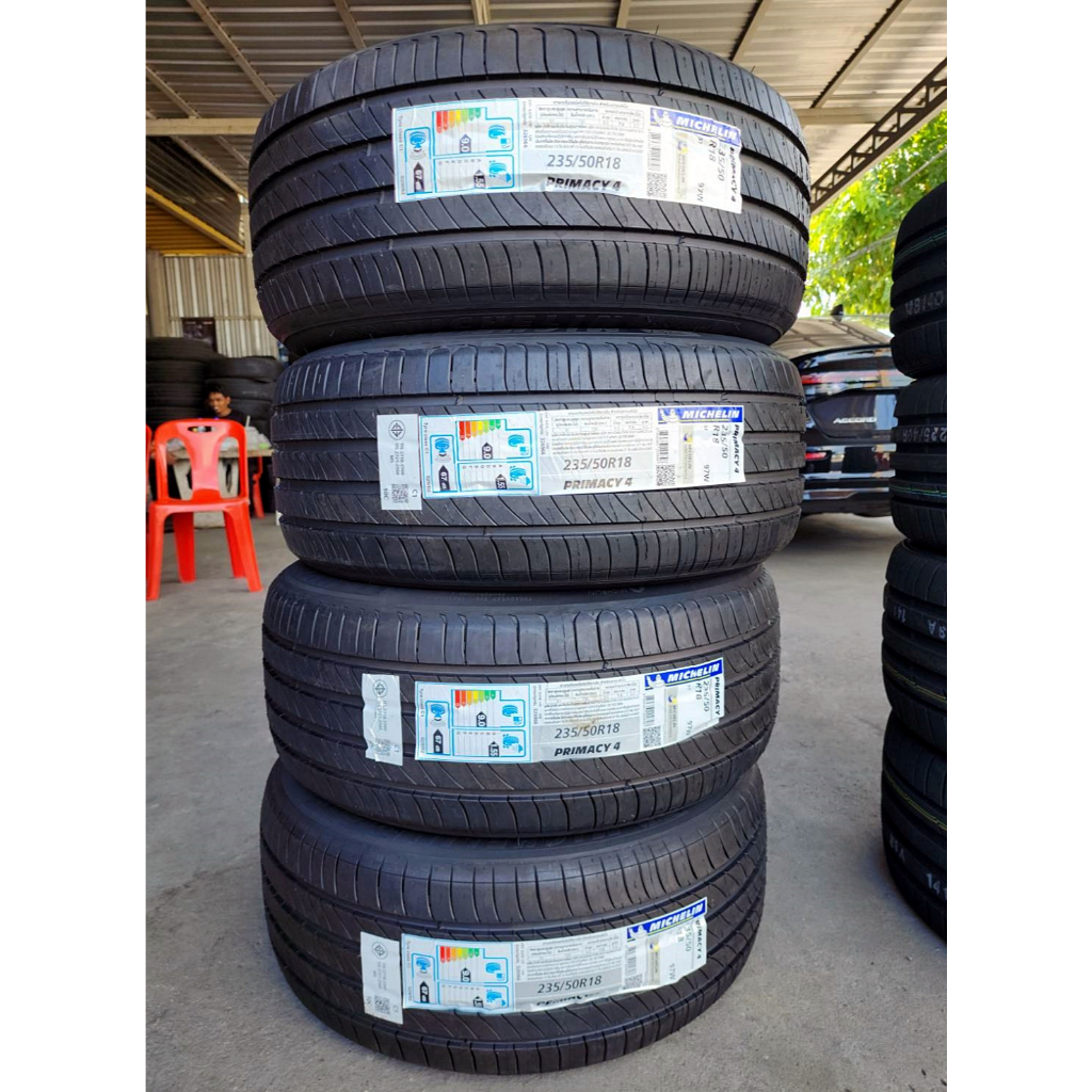 🔴 ยาง "#มิชลิน" Michelin Primacy 4 235/50R18 *** ยางใหม่ ปลายปี 23 ***