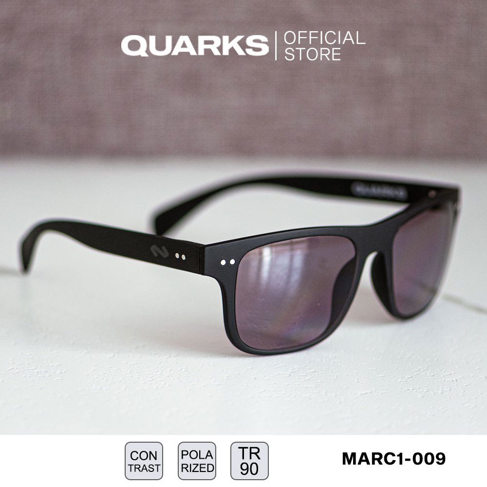 QUARKS MARC1-009 แว่นกันแดดควาร์ก เลนส์ Contrast Polarize ตัดแสงและเพิ่มความสวา่งในที่แสงน้อย