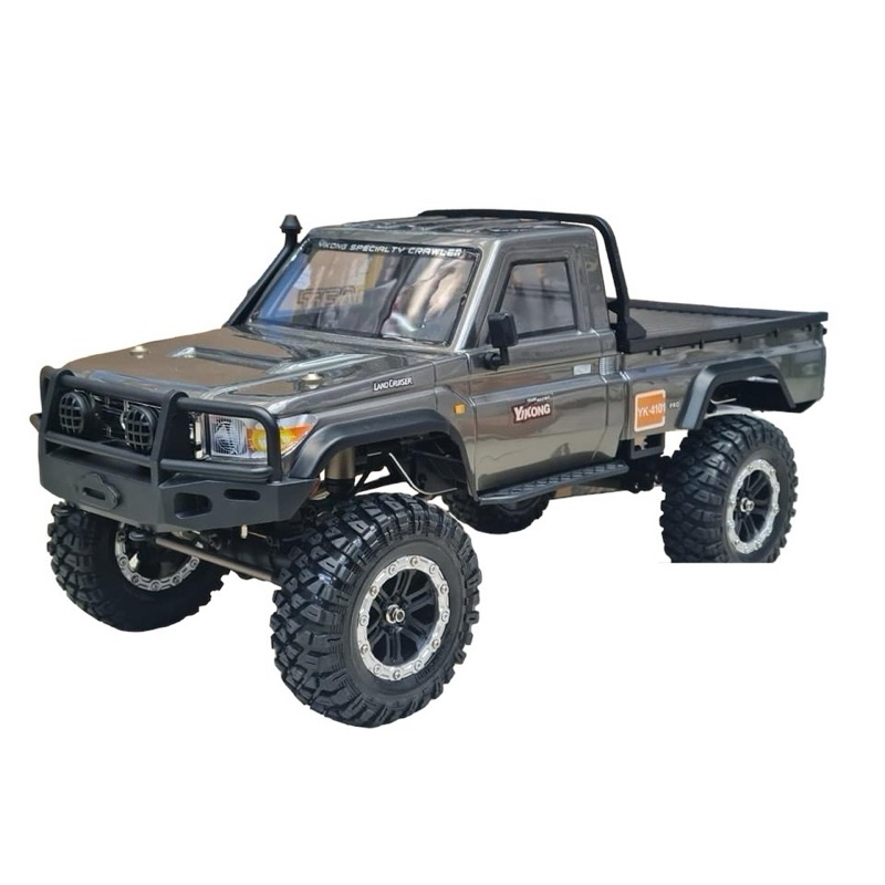 รถบังคับวิทยุ yikong yk4101 Pro TOYOTA LAND CRUISER OFF-ROAD 4WD2.4GHz 1:10 ระบบไฟฟ้าแบตเตอรี่ชาร์จอ