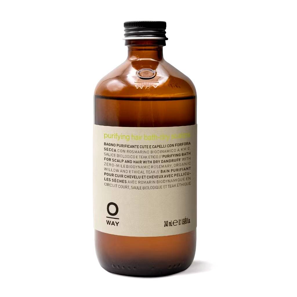 OWAY Purifying Hair Bath - Dry Scalps แชมพูไบโอไดนามิค สำหรับหนังศีรษะแห้งและมีรังแค