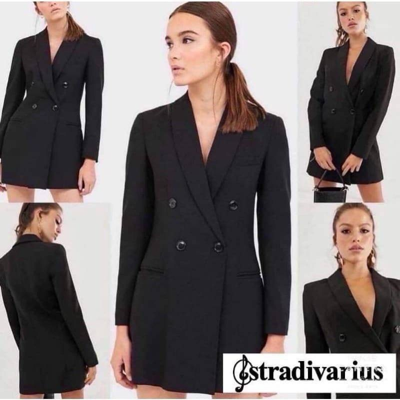 Stradivarius Blazer Dress เดรสสูท แบรนด์แท้