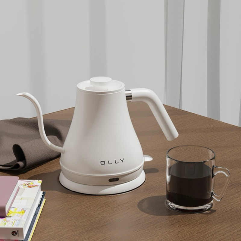 พร้อมส่ง [Olly] Electric Kettle / Coffee Drip Pot: กาต้มน้ำไฟฟ้า มินิมอล ดริปกาแฟ