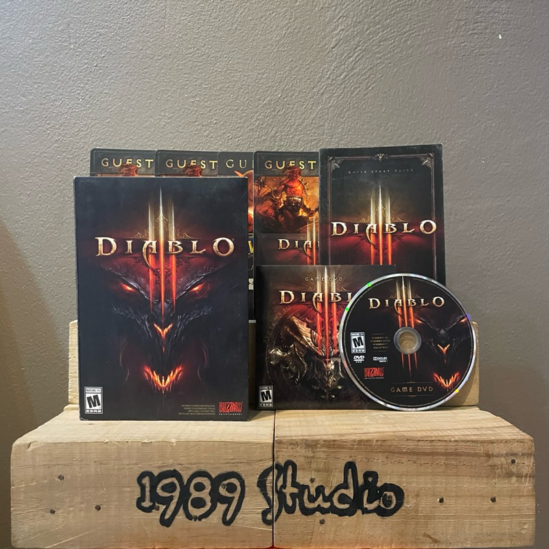 Diablo lll : ลิขสิทธิ์แท้ กล่องeng แผ่นเกมพีซี Pc