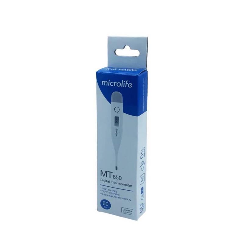 MICROLIFE DIGITAL THERMOMETER MT650  ปรอทวัดไข้ (9530)