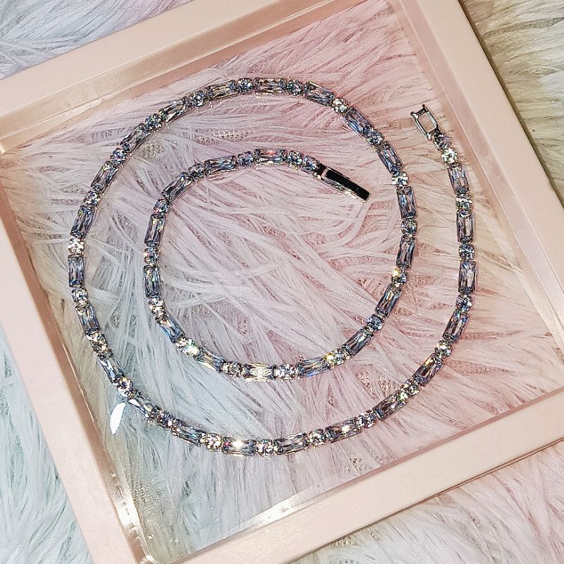 สร้อยคอเพชรCz 💎 3mm.