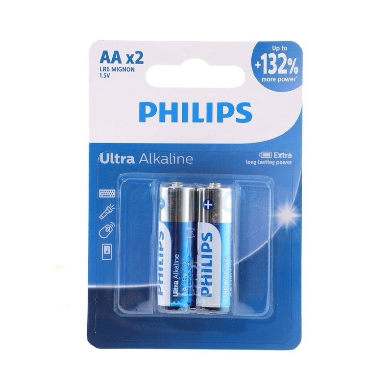 PHILIPS Ultra Alkaline AA (2Pcs/Pack) - A0147132