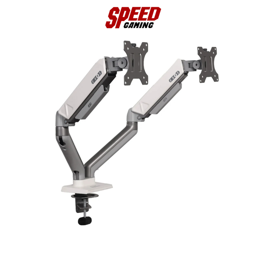 ERGONOZ CORE TWIN (EGN-CORE-D-G) VESA : 75x75,100x100 MONITOR MOUNT (ขาตั้งจอ) | By Speed Gaming