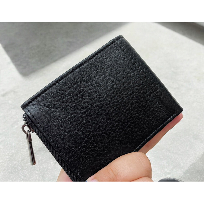 กระเป๋าสตางค์ รุ่น chamois zipper ผลิตในไทยฝีมือคนไทย