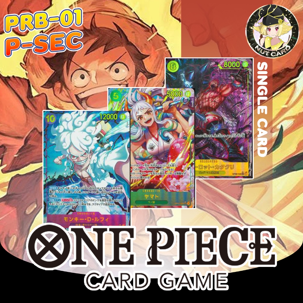 [ONE PIECE TCG] PRB-01 ONE PIECE CARD THE BEST -  Parallel SEC Singles