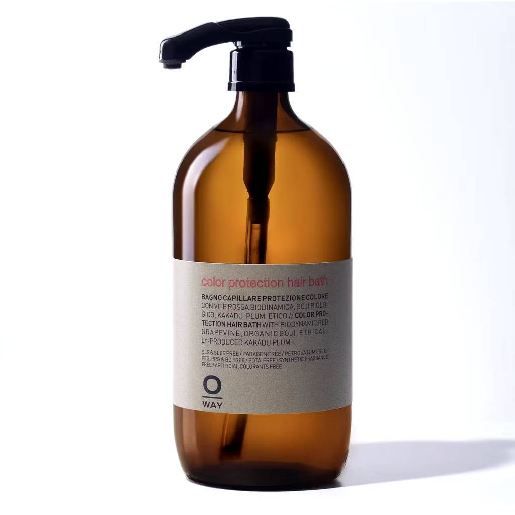 OWAY Color Protection Hair Bath แชมพูไบโอไดนามิค ช่วยปกป้องสีผม ไฮไลท์