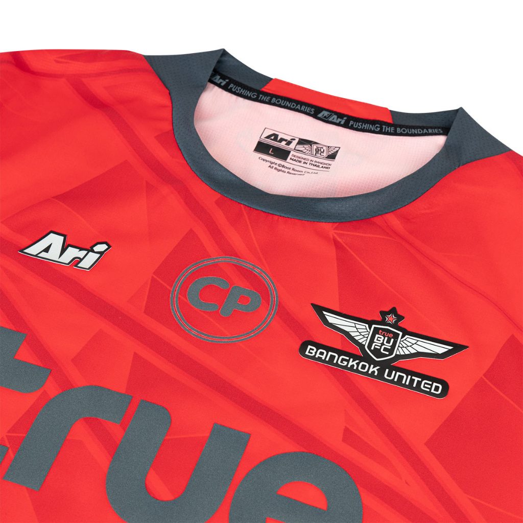 เสื้อแข่ง เกรดนักเตะ สีแดง HOME JERSEY TRUE BANGKOK UNITED 2024/25 ราคา ถูกที่สุด ดีลบีเคเค แกลเลอรีภาพที่ 3